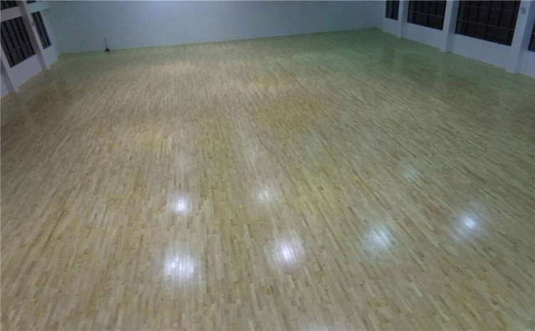 拼接板籃球館木地板一平米價格
