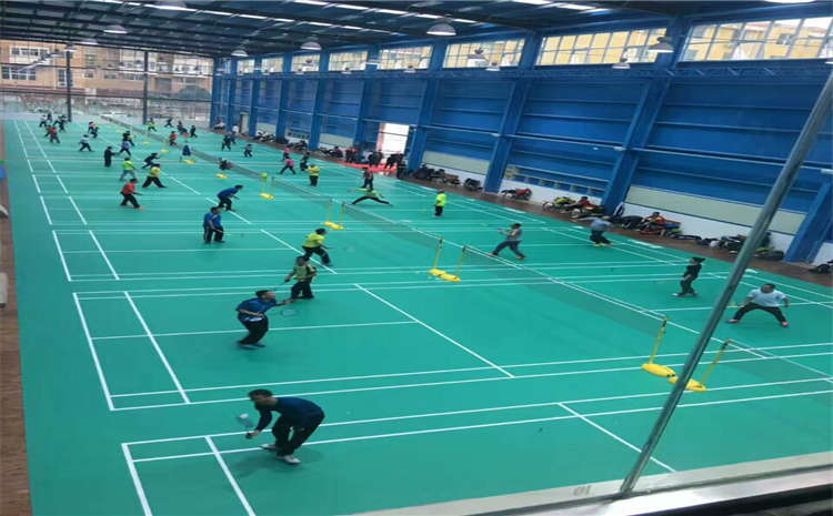 大型籃球實木運動地板施工工藝