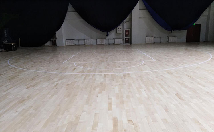 24厚體育木地板板式龍骨結構